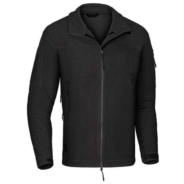 Outrider Tactical Windblock Fleecejakke Med Fuld Lynlås Sort S Mand