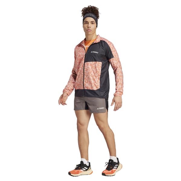 Adidas Trail Wind Jakke Beige,Sort XL Mand