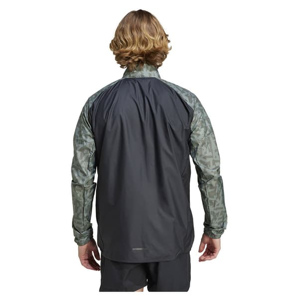 Adidas Trail Wind Jakke Beige,Grøn,Søvfarvet S Mand