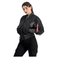 Miniatyrbillede 4 af 6: Alpha Industries Ma-1 Cyber Jakke Sort M Kvinde