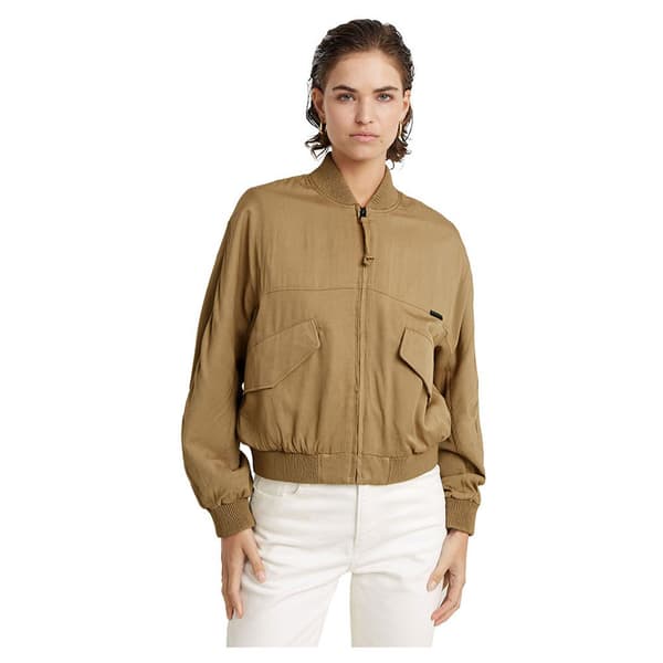 G-star Everyday Bomberjakke Beige XL Kvinde