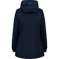 Miniatyrbillede 1 af 2: Cmp Long Fix Hood 32z1396 Jakke Blå 50 Kvinde