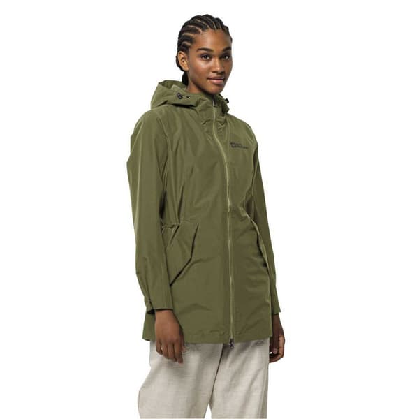 Jack Wolfskin Dakar Parka Grönt XS Kvinna