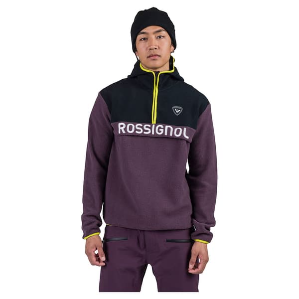 Rossignol Alltrack Fleecejakke Med Hætte Lilla XS Mand