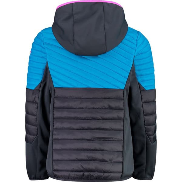 Cmp Hybrid Fix Hood 32z4435 Jakke Blå 4 Years Dreng