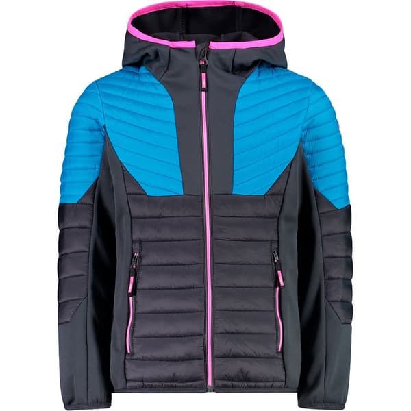Cmp Hybrid Fix Hood 32z4435 Jakke Blå 4 Years Dreng