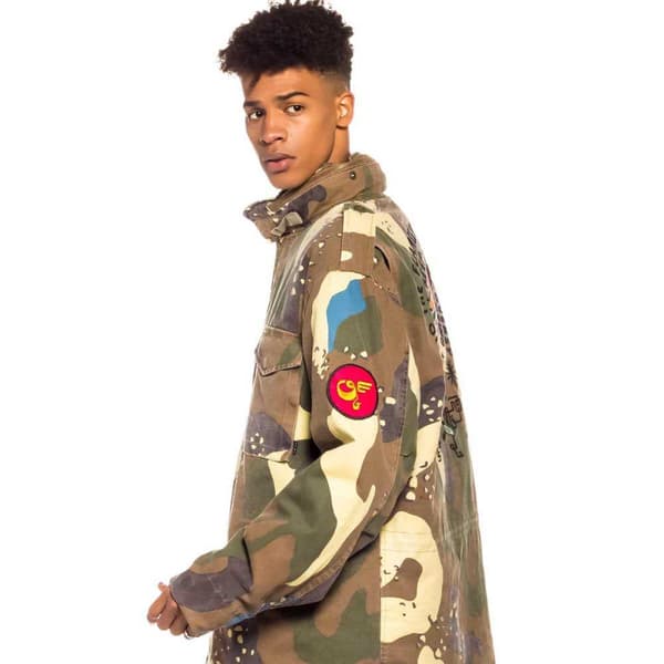 Grimey Glorified Camo Field Jacka Flerfärgad XL Man