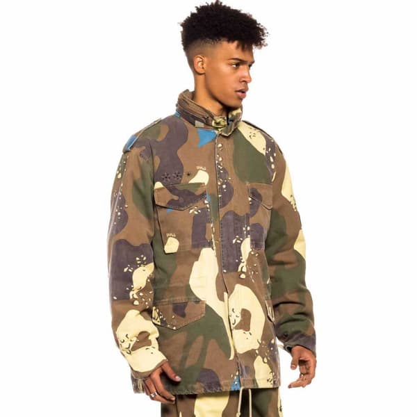 Grimey Glorified Camo Field Jacka Flerfärgad XL Man