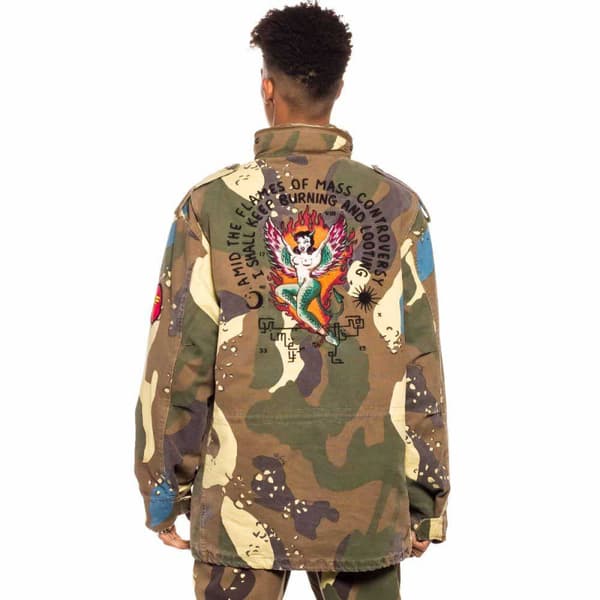 Grimey Glorified Camo Field Jacka Flerfärgad XL Man