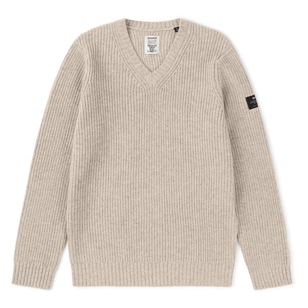 Ecoalf Boj Neulepaita Beige M Mies