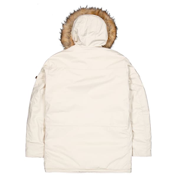 Alpha Industries Polar Jakke Beige L Mand