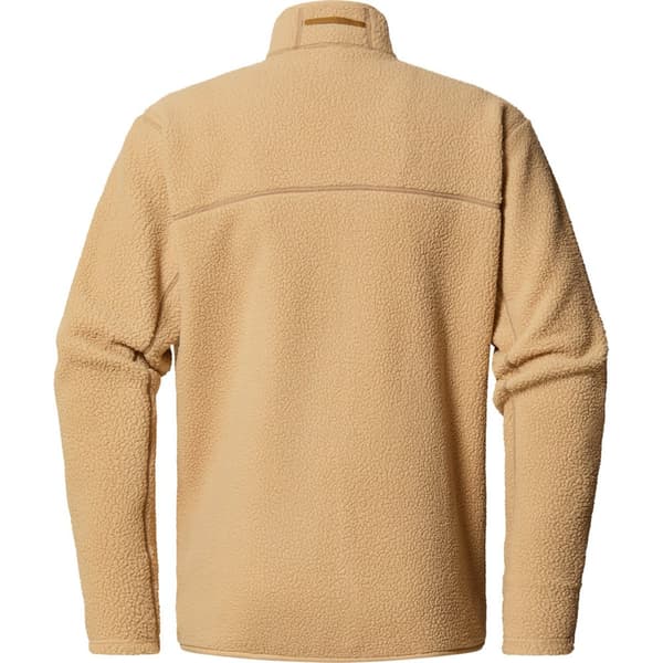 Haglofs Mossa Pile Fleecejakke Med Fuld Lynlås Beige XL Mand
