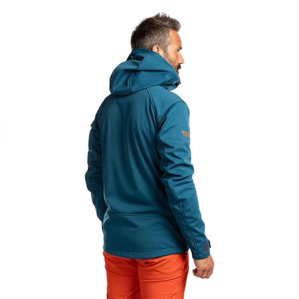 Trangoworld Trx2 Soft Pro Dr Fleecejacka Med Huva Blå 2XL Man