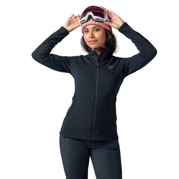 Rossignol Classique Clim Vetoketjullinen Fleecetakki Musta XL Nainen