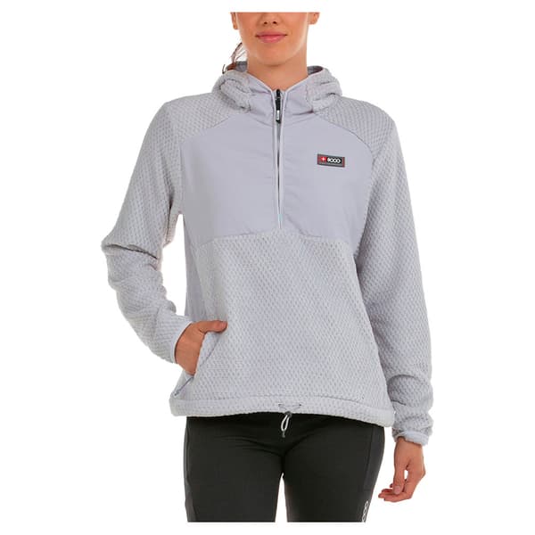 +8000 Dinamar Hupullinen Fleecetakki Harmaa M Nainen