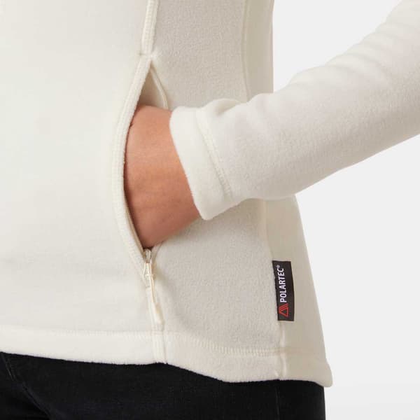 Helly Hansen Daybreaker Fleecejakke Med Fuld Lynlås Hvid XS Kvinde