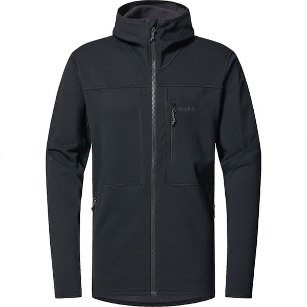 Haglofs Rosson Mid Vetoketjullinen Fleecetakki Musta XL Mies