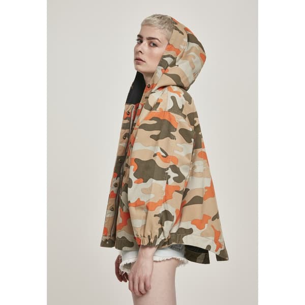 Urban Classics Oversized Parka Brun L Kvinde