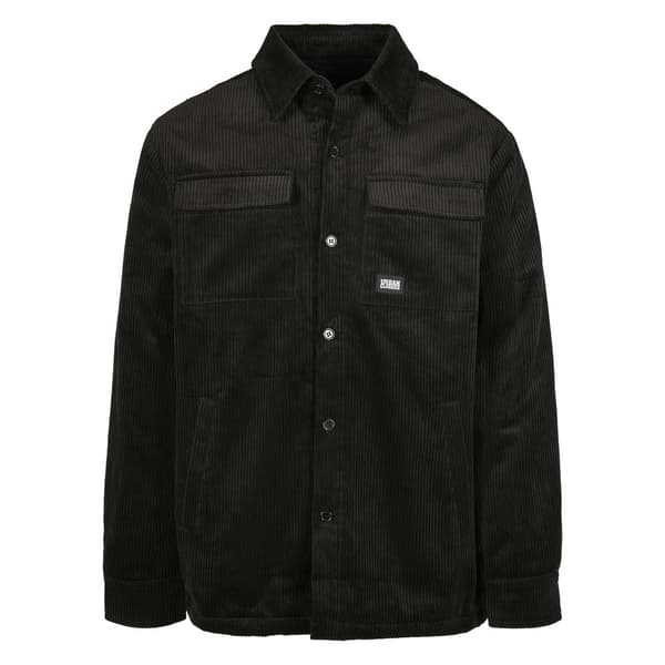 Urban Classics Corduroy Jakke Sort 5XL Mand