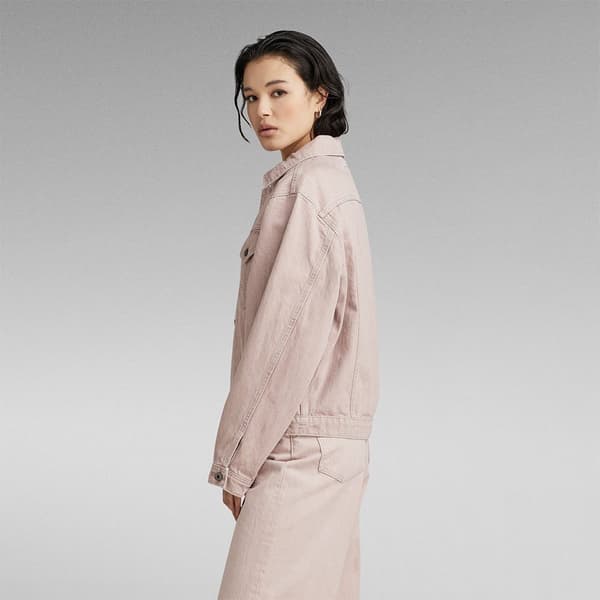G-star D23643-d480 Jeansjacka Beige XS Kvinna