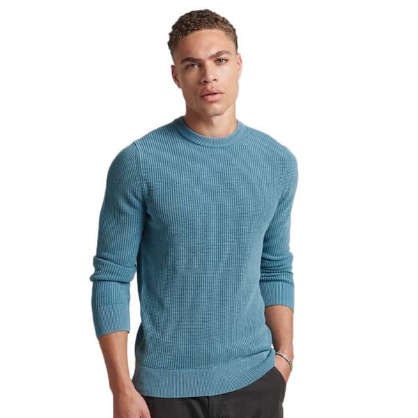 Superdry Textured Tröja Blå XL Man