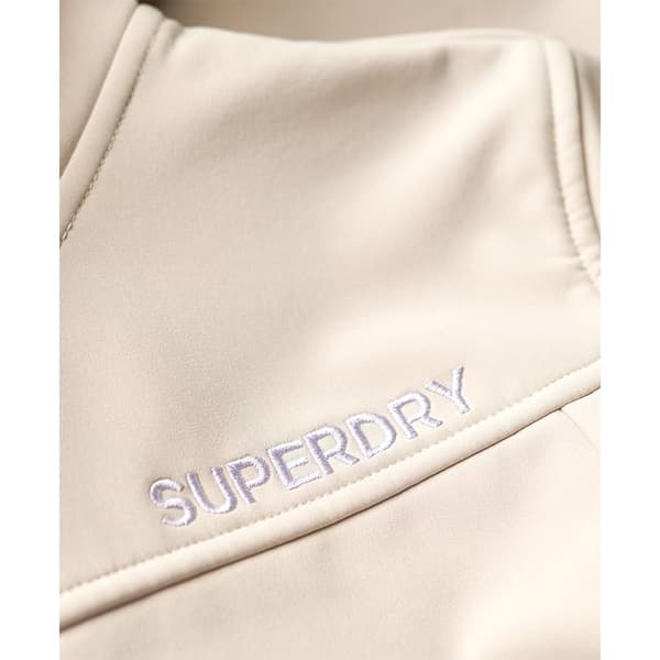 Superdry Soft Shell Trekker Jacka Beige XL Kvinna