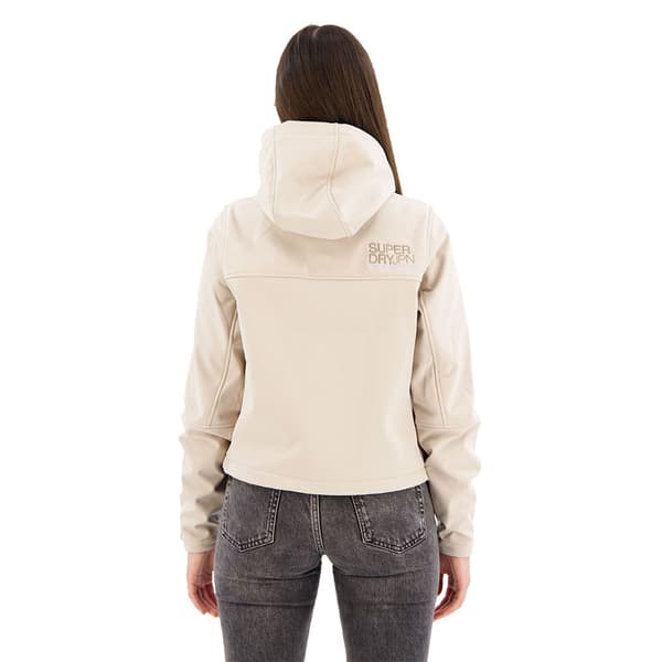 Superdry Soft Shell Trekker Jacka Beige XL Kvinna