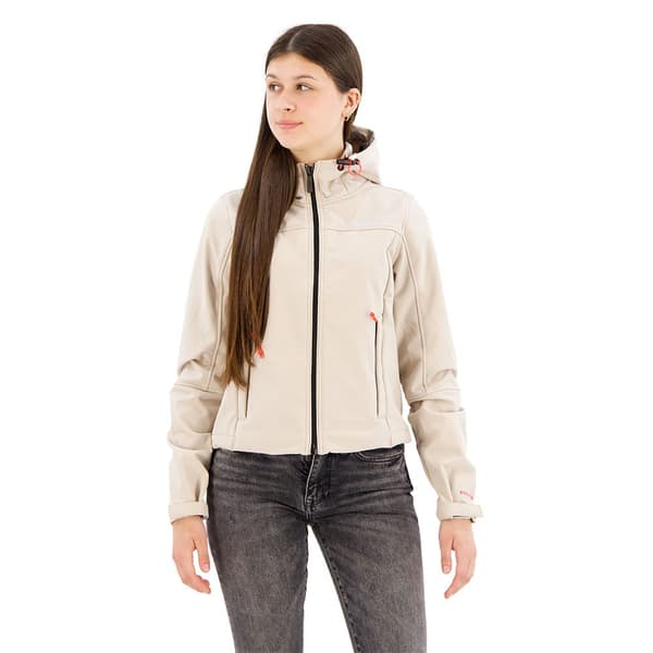 Superdry Soft Shell Trekker Jacka Beige XL Kvinna