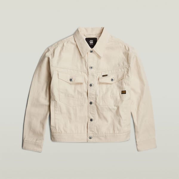 G-star Dakota Denimjakke Beige 2XL Mand