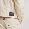 Miniatyrbillede 4 af 5: G-star Dakota Denimjakke Beige 2XL Mand