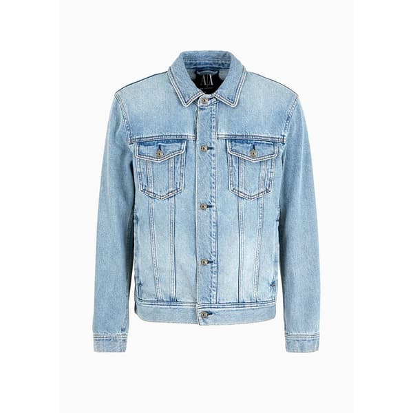 Armani Exchange 8nzbp4_z2p1z Denimtakki Sininen S Mies