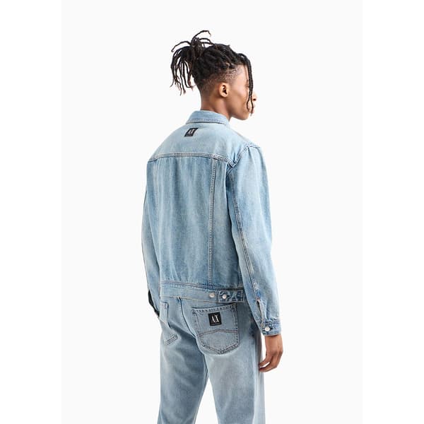 Armani Exchange 8nzbp4_z2p1z Denimtakki Sininen S Mies