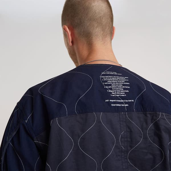 G-star Liner Denimjakke Blå M Mand