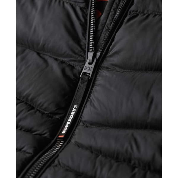 Superdry Fuji Quilt Padded Jacka Svart L Kvinna