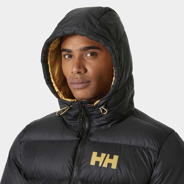 Helly Hansen Active Vatteret Jakke Gul,Sort S Mand
