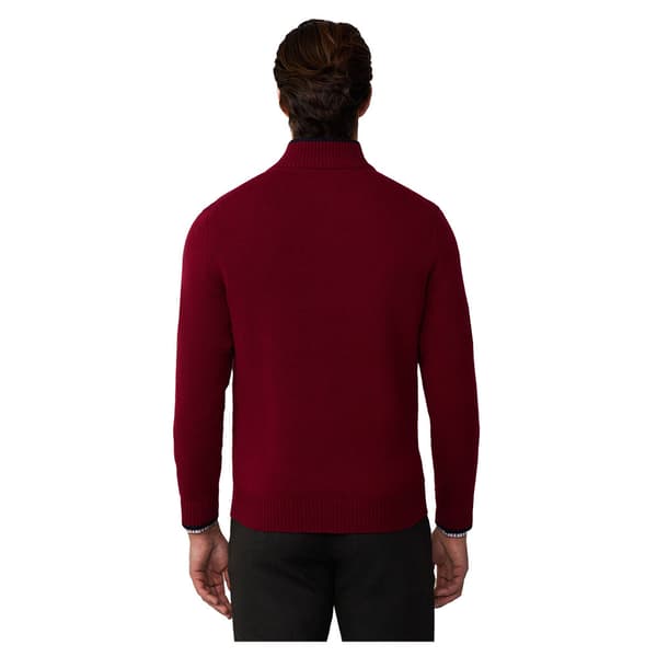 Hackett Hm703226 Halv Dragkedja Tröja Röd XL Man
