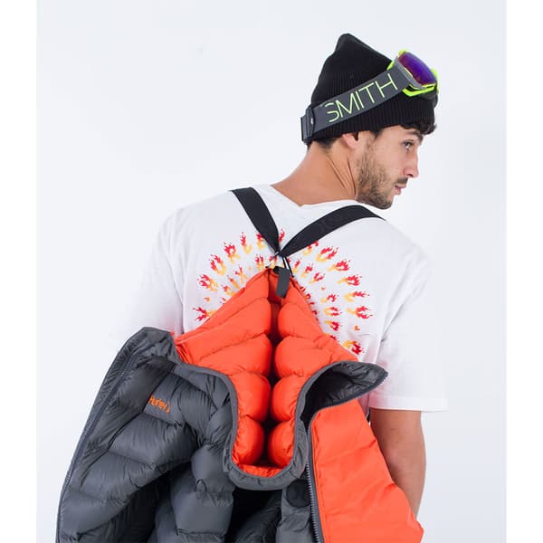 Hurley Cayuga Puffjacka Grå S Man