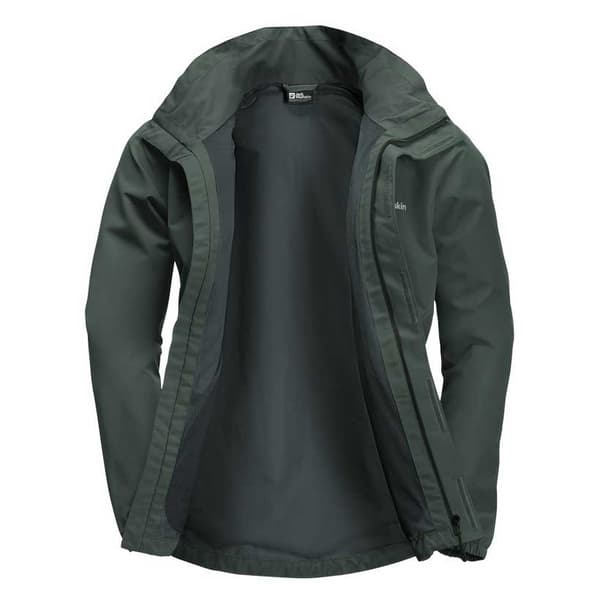 Jack Wolfskin Stormy Point 2l Jacka Svart 4XL Man