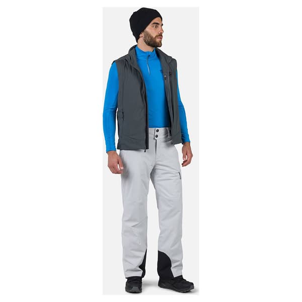 Rossignol Classique Fleece Med Halv Dragkedja Blå S Man