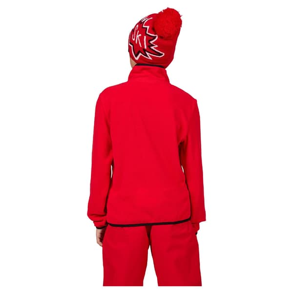 Rossignol Strawpile Puolivetoketjullinen Fleecetakki Punainen 14 Years