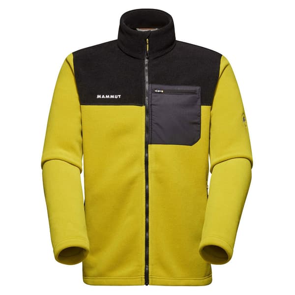 Mammut Innominata Fleecejacka Med Dragkedja Gul L Man