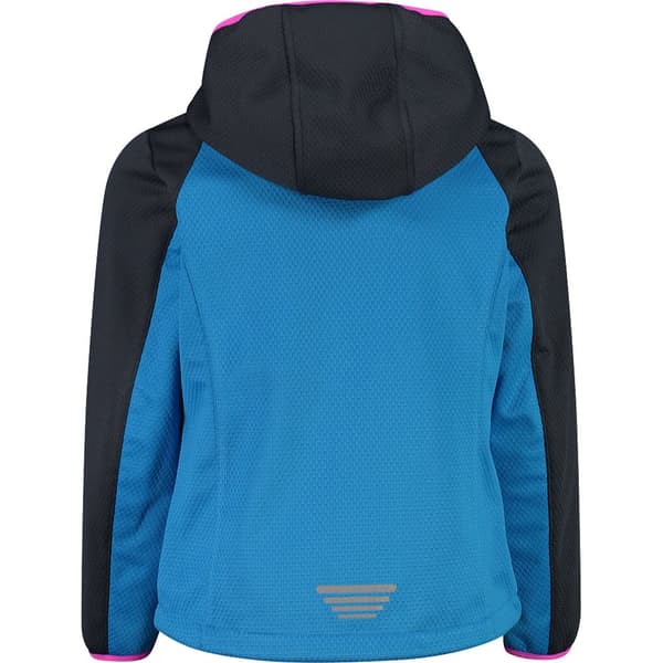 Cmp Fix Hood 32a1085 Softshelljakke Blå 4 Years Dreng