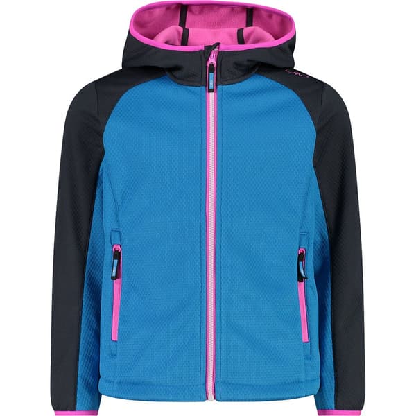 Cmp Fix Hood 32a1085 Softshelljakke Blå 4 Years Dreng