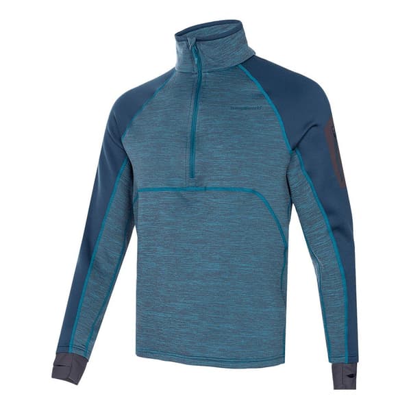 Trangoworld Chiasso Vd Fleece Med Halv Dragkedja Blå 2XL Man