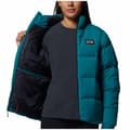 Pikkukuva 5 / 5: Mountain Hardwear Nevadan Untuvatakki Sininen XS Nainen