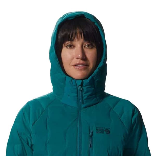Mountain Hardwear Stretch Dunjakke Blå XS Kvinde