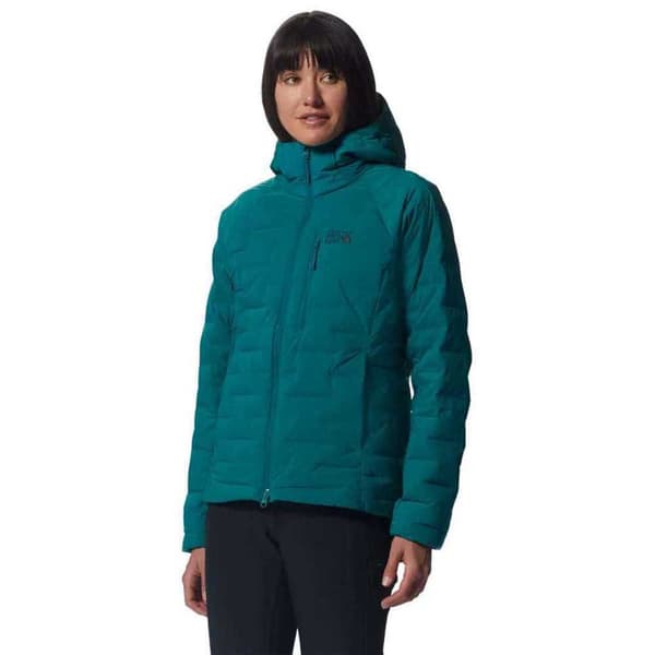 Mountain Hardwear Stretch Dunjakke Blå XS Kvinde