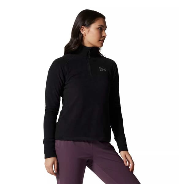 Mountain Hardwear Microchill™ 2.0 Puolivetoketjullinen Fleecetakki Musta L Nainen