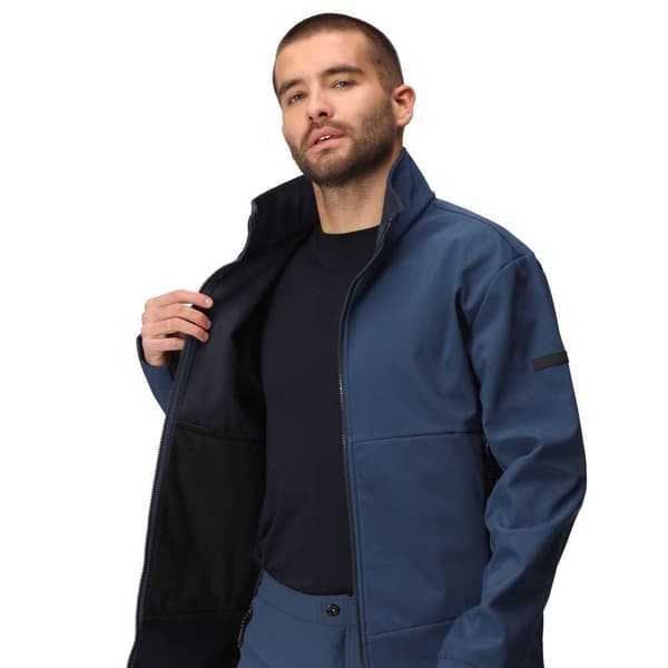 Regatta Dendrick Softshelljakke Blå 3XL Mand