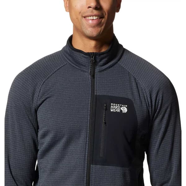 Mountain Hardwear Polartec® Power Grid Puolivetoketjullinen Fleecetakki Sininen XL Mies